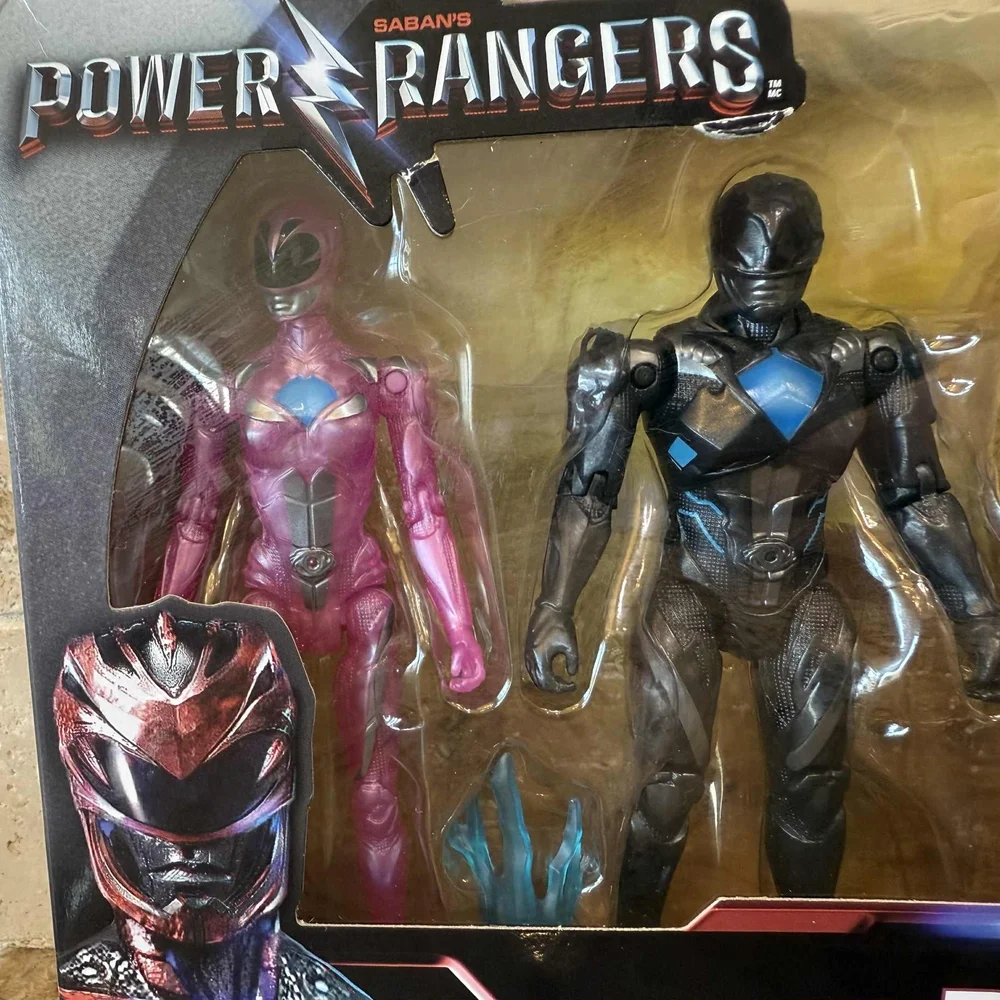 Power Rangers Movie Goldar & Red Ranger Set Saban’s - Picture 2 of 7